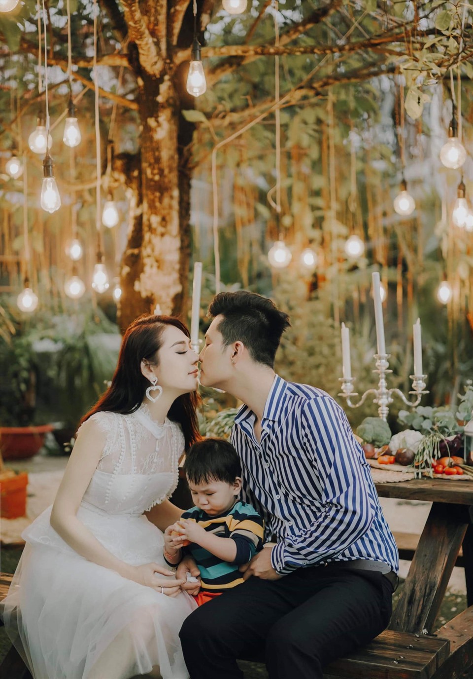 Hiện tại, cô đang có hôn nhân hạnh phúc. Ảnh: NSCC