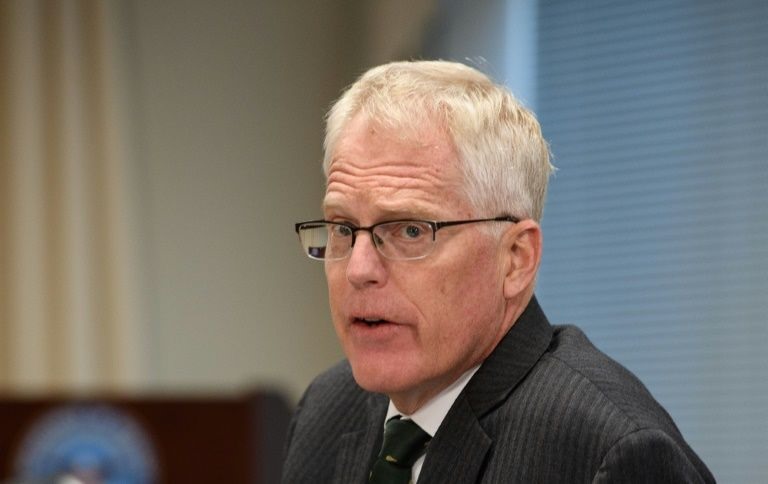 Quyền Bộ trưởng Quốc phòng Mỹ Chris Miller. Ảnh: AFP