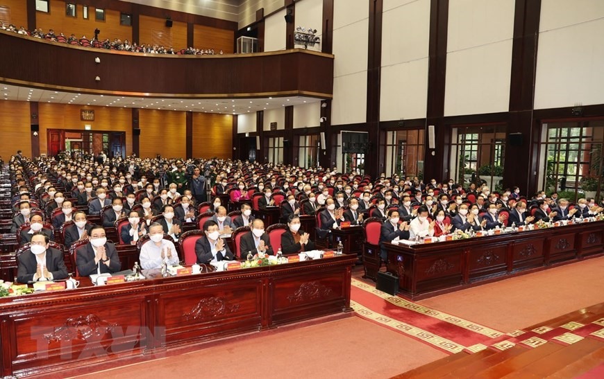 Các đại biểu dự Hội nghị. (Ảnh: Trí Dũng/TTXVN)