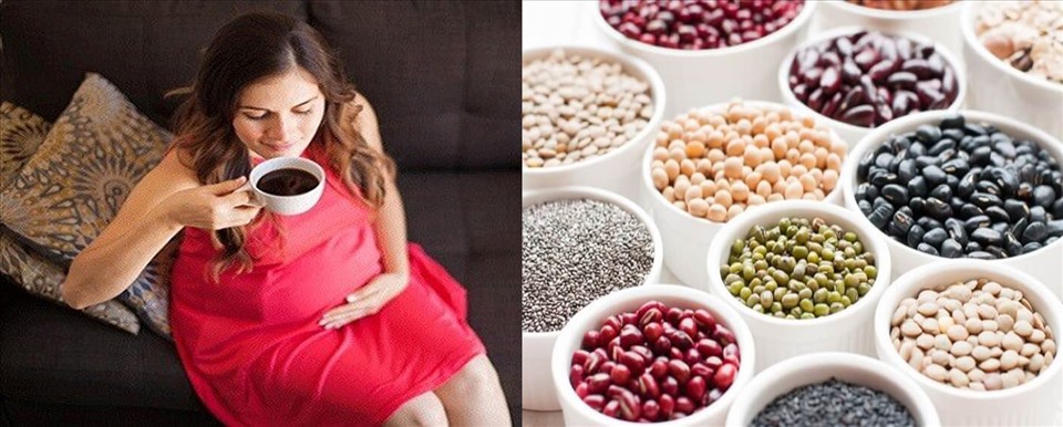 Các loại hạt họ đậu là thực phẩm vàng cho những bà bầu bị táo bón. Đồ họa: Hồng Nhật.