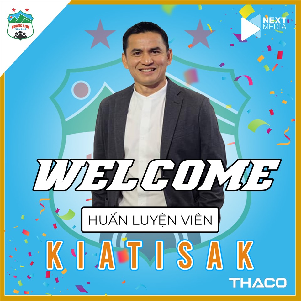 HAGL hứa hẹn sẽ có rất nhiều thay đổi về lực lượng sau khi thuyết phục thành công Kiatisak về dẫn dắt. Ảnh: Fanpage CLB HAGL.