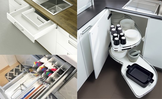 Sử dụng hệ thống tủ, ngăn kéo thông minh. (Đồ họa: TT)