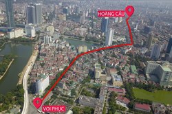 Hình hài tuyến đường "đắt nhất hành tinh" ở Hà Nội sau 2 năm được phê duyệt