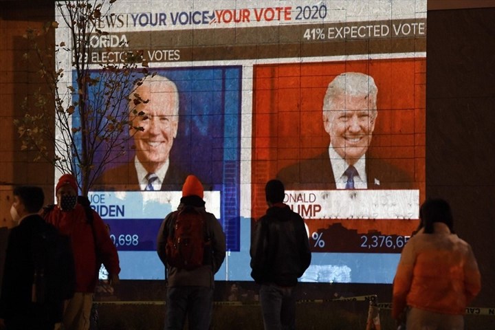Cập nhật bầu cử tổng thống Mỹ 2020: Ông Trump phát biểu ...