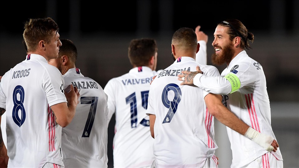Ramos chơi tốt nhưng Ảnh: Real Madrid