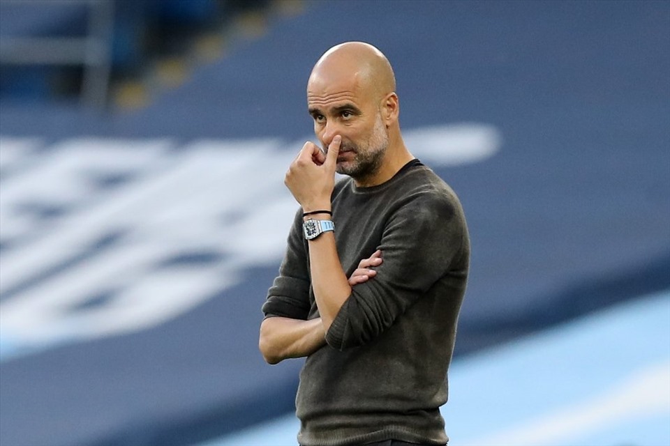 Pep Guardiola đang cạn dần thời gian ở Manchester City. Ảnh: Champions League.