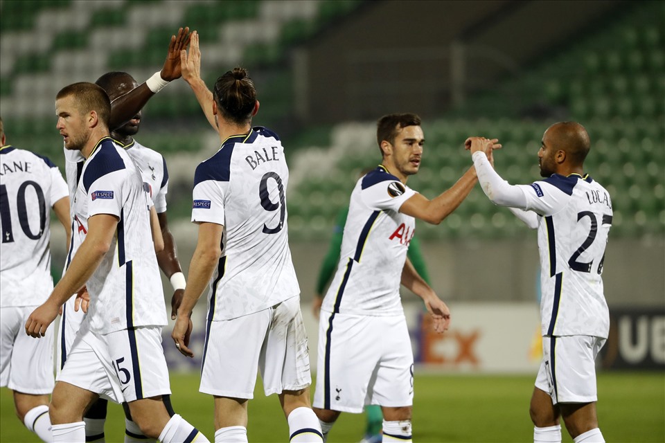 Tottenham đang thăng hoa. Ảnh: Europa League.