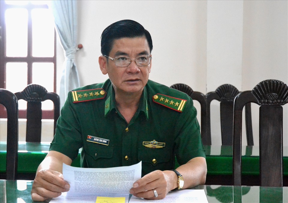 Đại tá Huỳnh Văn Đông - Chính ủy BĐBP Kiên Giang. Ảnh: LT
