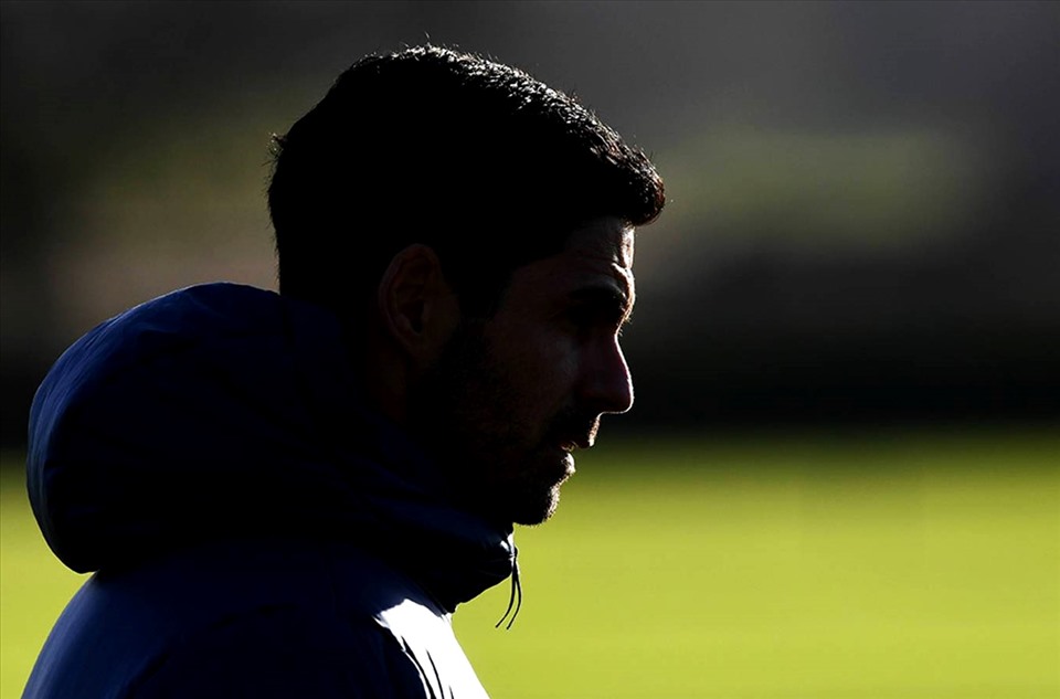 Huấn luyện viên Mikel Arteta đang mất phương hướng? Ảnh: AFP