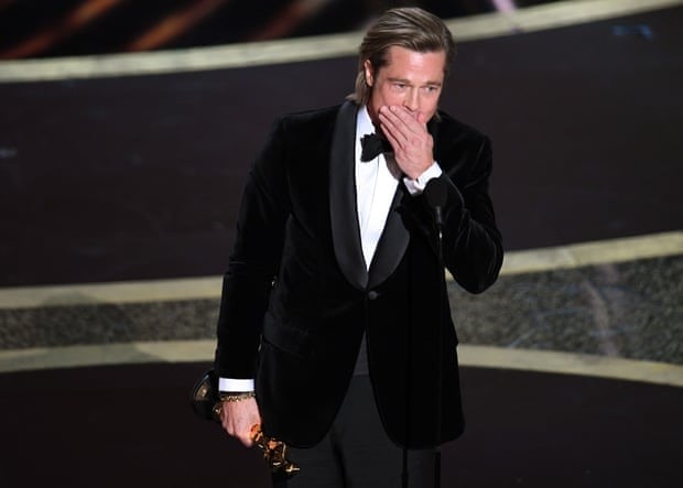 Brad Pitt nhận giải Oscar đầu tiên sau 24 năm trên cương vị diễn viên. Ảnh: ABC,