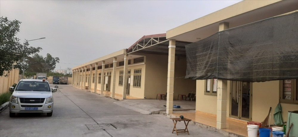Khu cách ly tại quận Tân Phú. Ảnh: Sở Y tế TPHCM