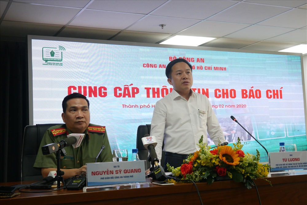 Ông Từ Lương - Phó giám đốc Sở Thông tin truyền thông nói tại buổi cung cấp thông tin.
