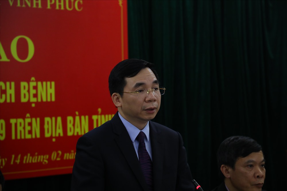 Ông Bùi Huy Vĩnh - Trưởng ban Tuyên giáo tỉnh Vĩnh Phúc.