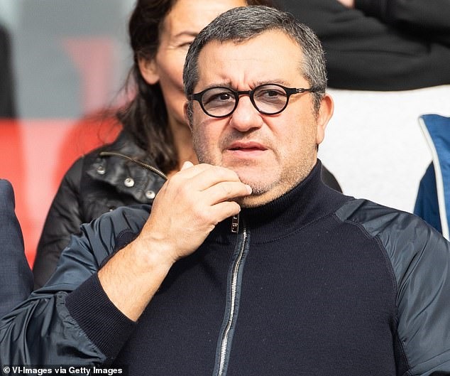 Raiola đang toan tính điều gì? Ảnh: Getty.