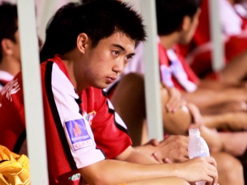 Lee Nguyễn trong giai đoạn khoác áo Hoàng Anh Gia Lai. Ảnh: Minh Hoàng