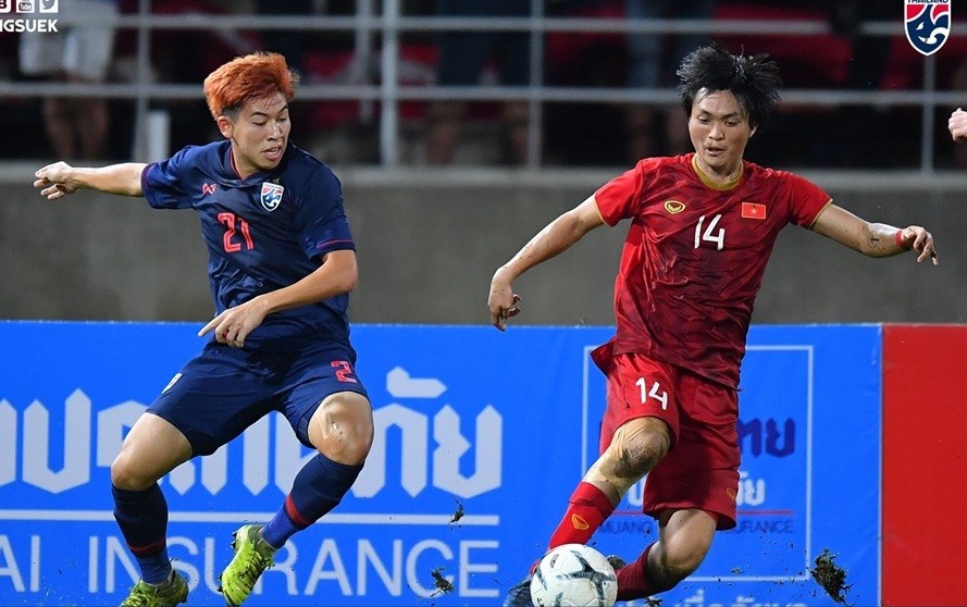 Tuấn Anh đang có màn trình diễn ấn tượng ở vòng loại World Cup 2022 sau khi được thầy Park gọi trở lại đội tuyển Việt Nam. Ảnh: FAT