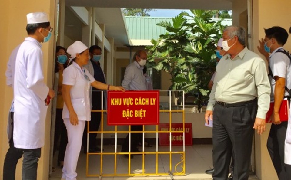 Khu vực cách ly tại Bệnh viện Đa khoa tỉnh Bình Dương. Khu vực cách ly tại Bệnh viện Đa khoa tỉnh Bình Dương.