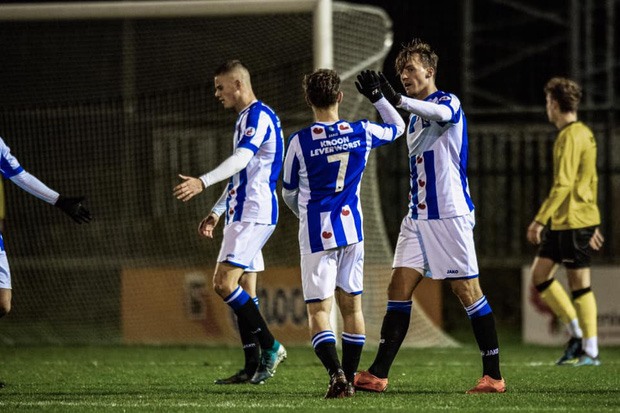 Jong Heerenveen đang thi đấu thăng hoa với 3 chiến thắng liên tiếp. Ảnh