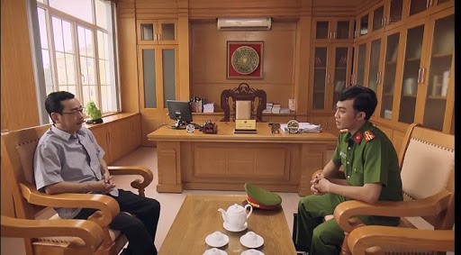 Chủ tịch Trần Nghĩa yêu cầu Thông làm rõ về Mai Hồng Vũ. Ảnh: CMH.