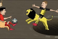 Ảnh chế: Haaland hạ bệ Messi và Ronaldo, Tottenham thua sốc Leipzig