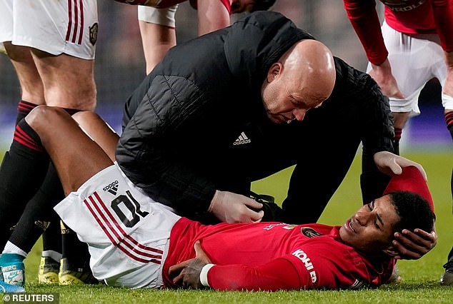 Rashford đã nghỉ hơn 1 tháng. Ảnh: Getty.