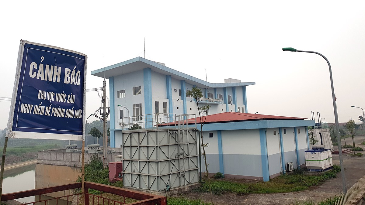 Tuy nhiên, kể từ khi bàn giao, trạm bơm tiêu mới chỉ vận hành được 72 giờ, và vận hành theo quy trình chạy thử thiết bị chứ chưa bơm tiêu thực sự.