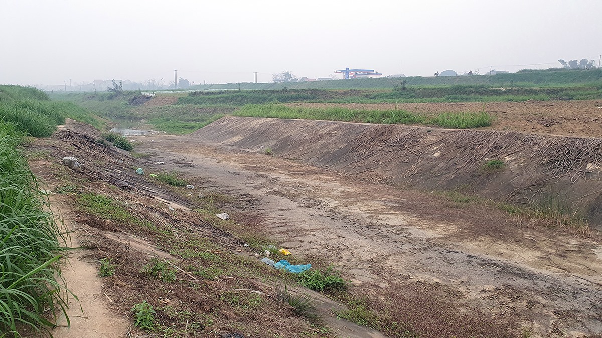 “Nước tưới còn thiếu, lấy đâu ra nước để tiêu” - một người dân địa phương cho biết.