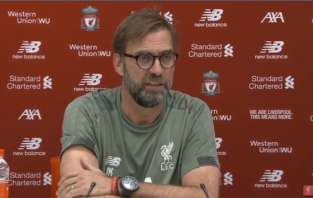 Klopp vẫn rất lạc quan vào tình hình hiện tại. Ảnh: Dailly Mail