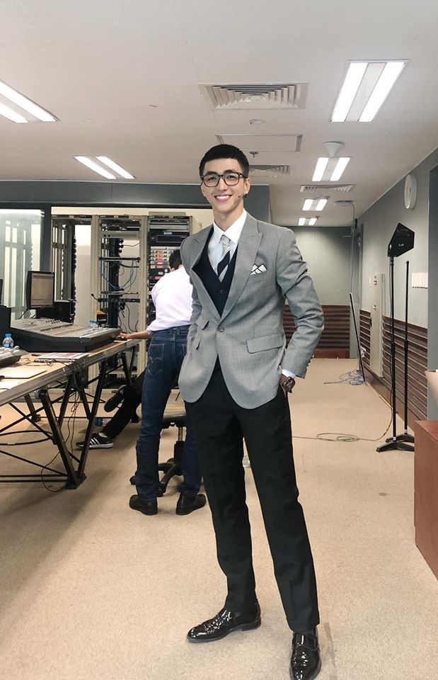 Diễn viên Bình An cũng tham gia “bám trend“. Ảnh: FBNV