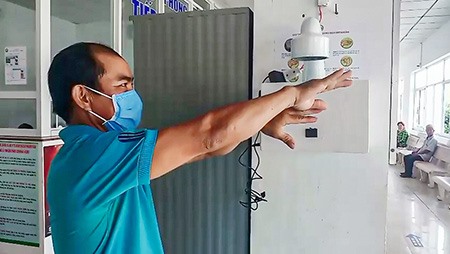 Thiết bị có thể sát khuẩn hiệu quả chỉ trong 10 giây