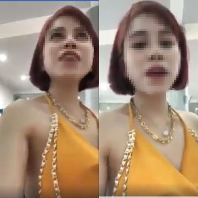 Cô gái tên là N.T.T livestream khoe bí quyết trốn cách ly.