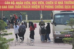 Cận cảnh khu cách ly 800 giường cho công dân trở về từ Hàn Quốc