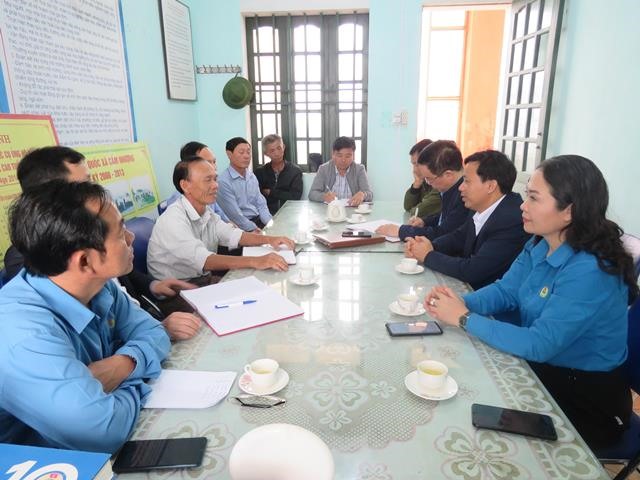 Toàn cảnh buổi làm việc