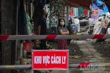 Dựng hàng rào cách ly nơi ở của ca nhiễm SARS-CoV-2 thứ 39