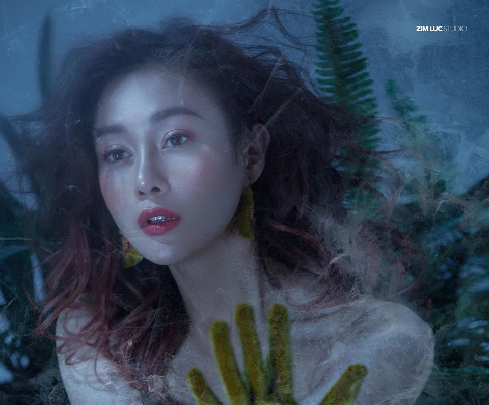 "Quỳnh búp bê" Phương Oanh khoe nhan sắc đẹp tựa nữ thần 