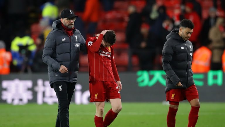 Liverpool có nguy cơ mất chức vô địch nếu