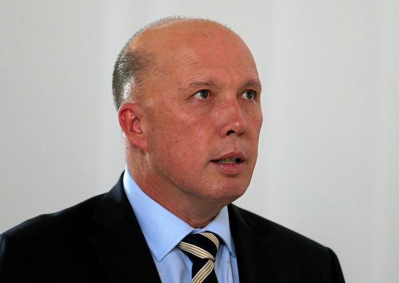 Bộ trưởng Bộ Nội vụ Australia, Peter Dutton, đã nhiễm COVID-19 và đang được điều trị tại bệnh viện ở bang Queensland. Ảnh: REUTERS
