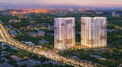 Phối cảnh dự án Opal Boulevard của Tập đoàn Đất Xanh.