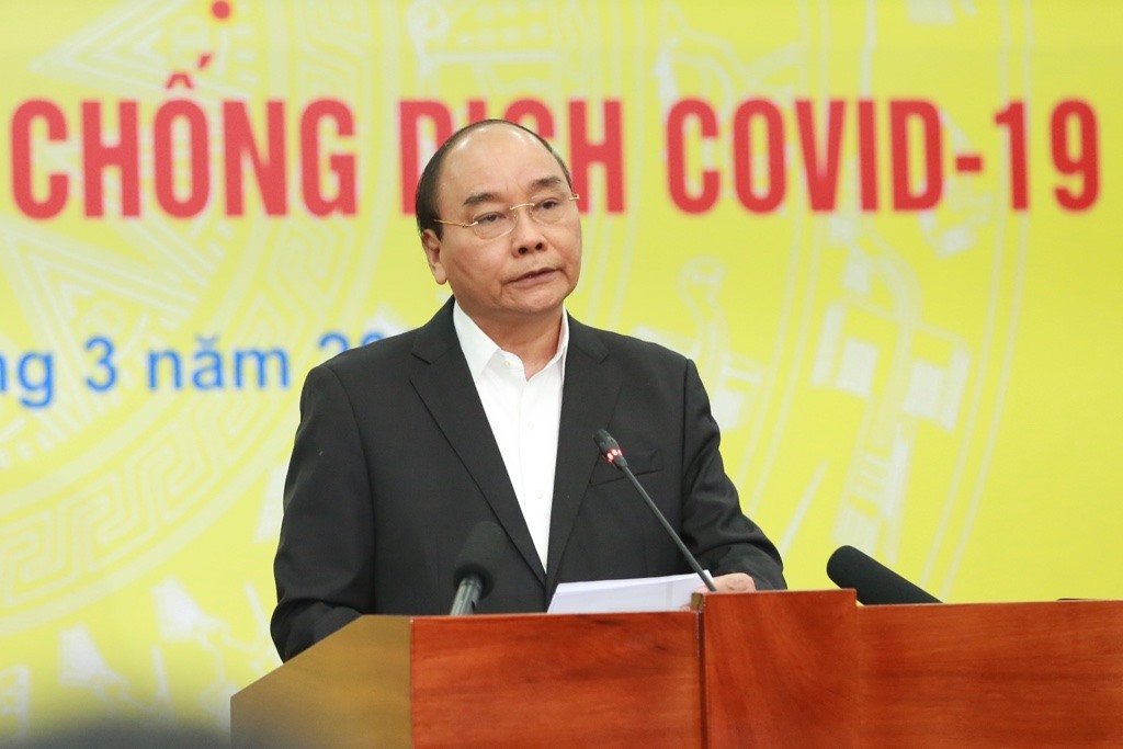 Thủ tướng Chính phủ Nguyễn Xuân Phúc phát biểu tại Lễ phát động. Ảnh: Hải Nguyễn