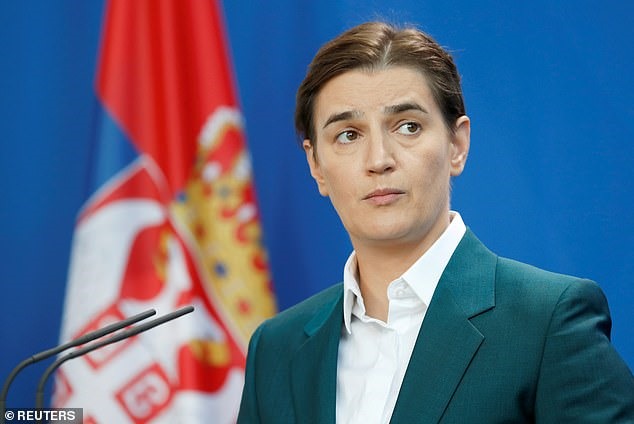 Thủ tướng Ana Brnabic. Ảnh: Reuters.