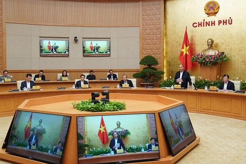 Toàn cảnh cuộc họp. Ảnh VGP