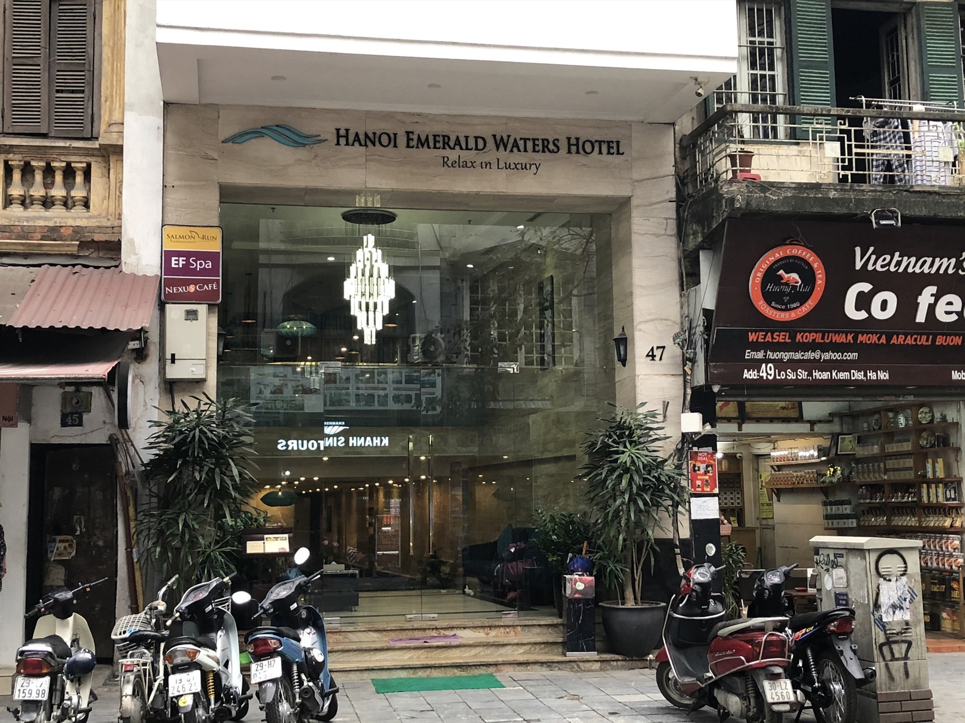 Một trong những khách sạn trên địa bàn quận Hoàn Kiếm sẵ sàng đón người đến cách ly tập trung