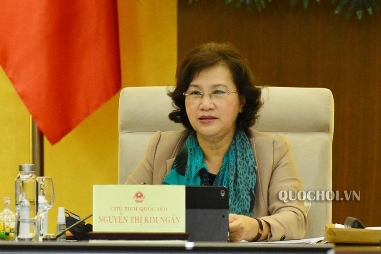 Chủ tịch Quốc hội Nguyễn Thị Kim Ngân.