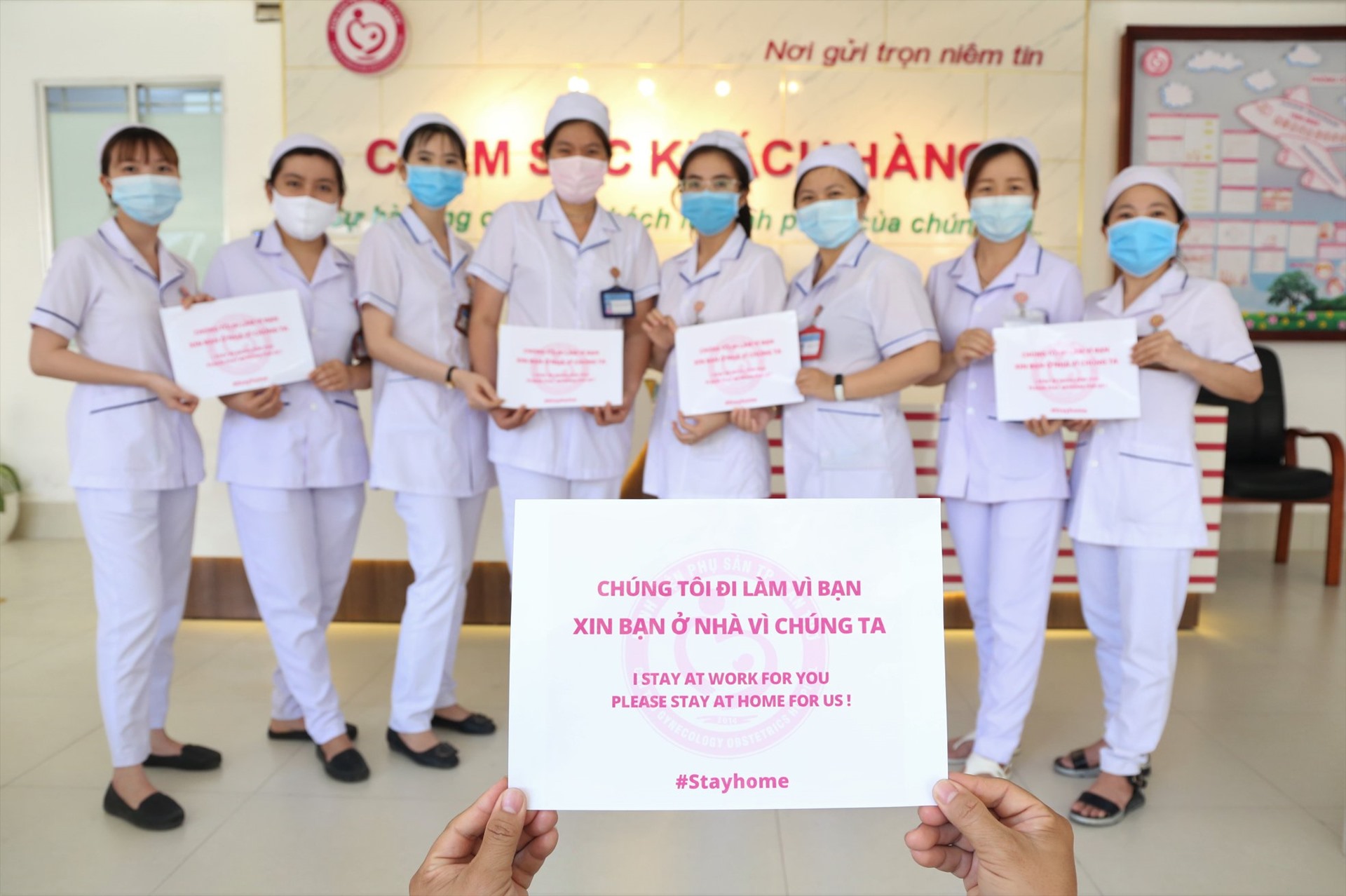 Y bác sĩ Bệnh viện Phụ sản thành phố Cần Thơ. Ảnh: BYT