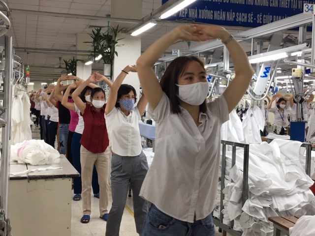 Các động tác và bài nhạc nền cũng được thay đổi. Ảnh: T.E.A