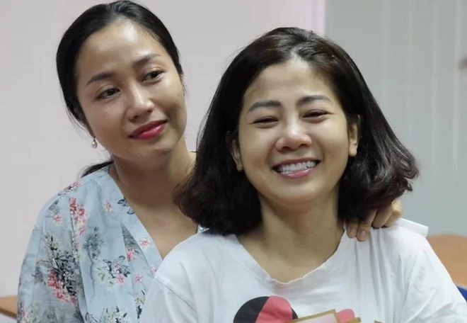 Diễn viên Mai Phương những ngày trên giường bệnh. Ảnh: FB