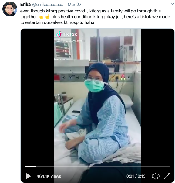 Bài đăng của Erika Syamim trên Twitter nhận được 340.000 lượt xem và 29.100 lượt yêu thích. Ảnh: Twitter