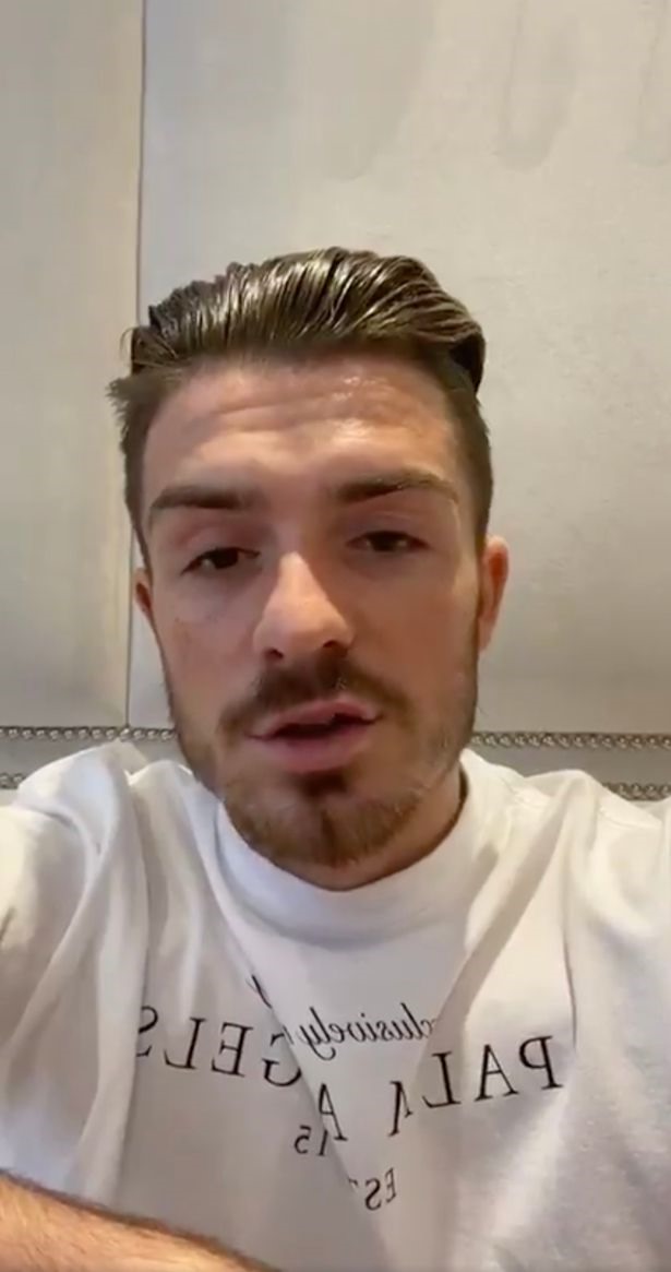 Jack Grealish xin lỗi người hâm mộ Ảnh: Twitter