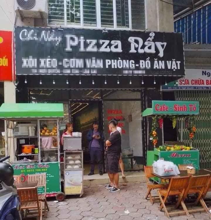 Cơ sở kinh doanh hàng ăn bị xử lý.