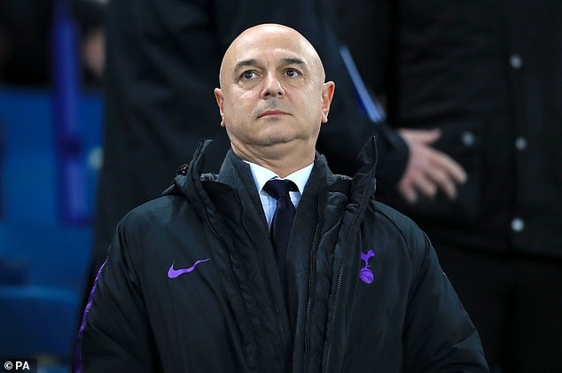 Chủ tịch Daniel Levy. Ảnh: PA.